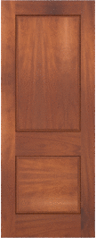 Raised  Panel   Tampa  Mahogany  Doors